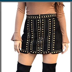 Luck & Blessed Mini Skirt